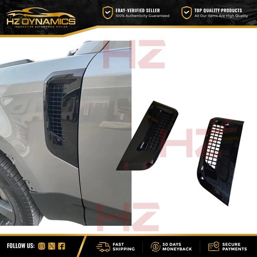 Gloss black front - wing, side