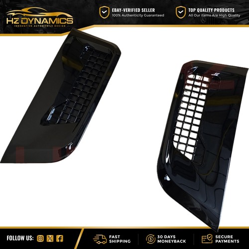 Side vents gloss black wing - side,